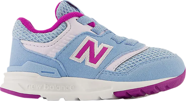 

Кроссовки 997H Bungee Lace Toddler Wide 'Blue Purple Punch', синий