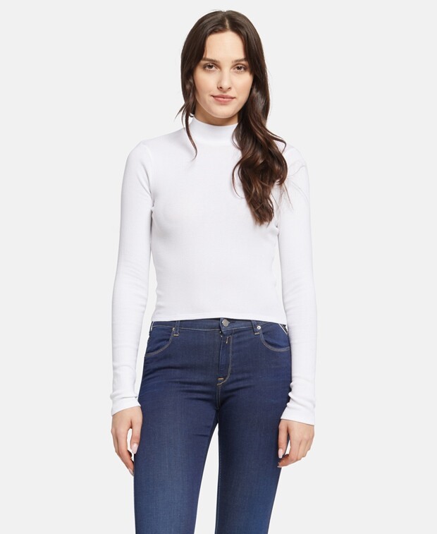 

Топ с длинными рукавами, упаковка 2 шт. Hollister, черный