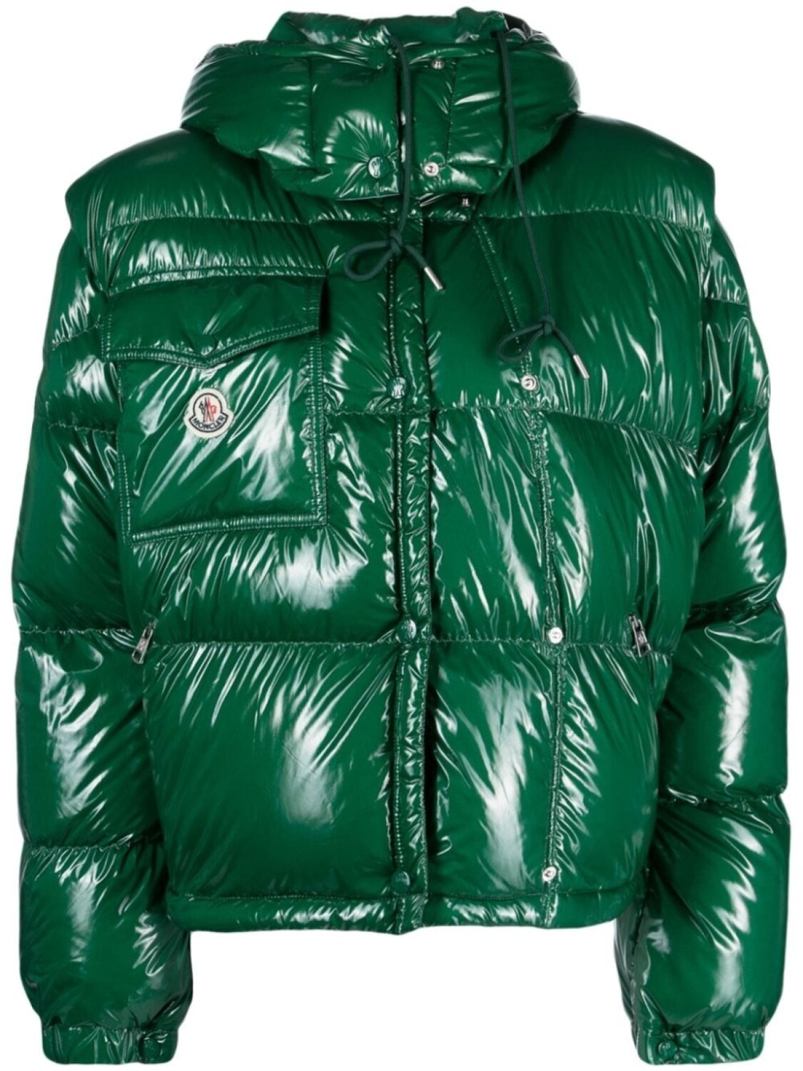 

Moncler пуховик Karakorum, зеленый