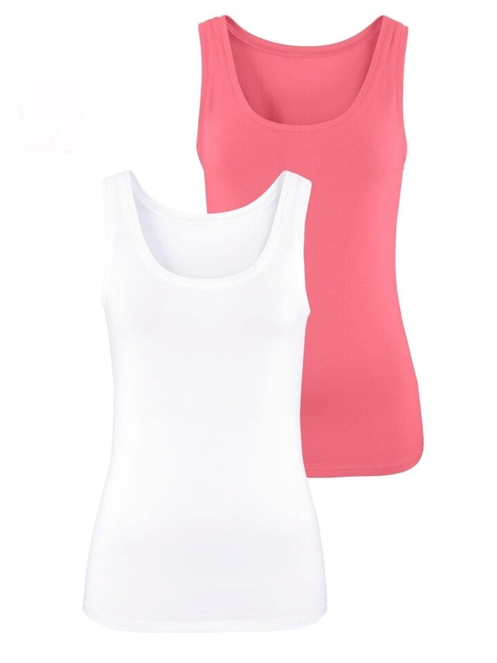 

Топ Vivance Tank, цвет apricot, weiß