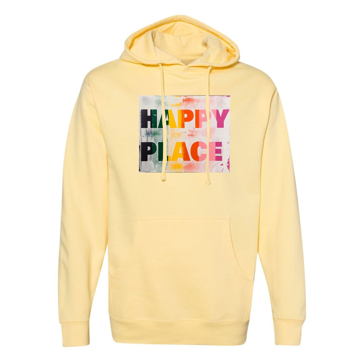 

Толстовка Kelly Styne Happy Place для взрослых Licensed Character, желтый