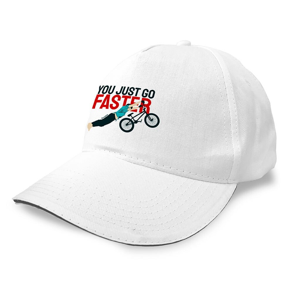 

Бейсболка Kruskis Go Faster, белый