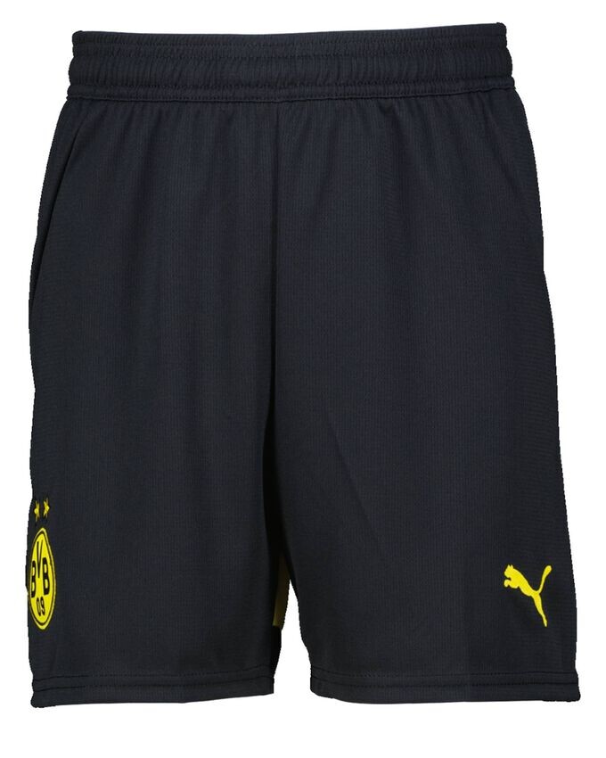 

Детские футбольные шорты borussia dortmund 24/25 шорты jr Puma, черный