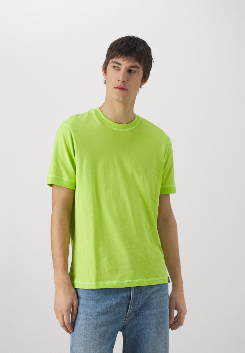 

Футболка с принтом Unisex EA7 Emporio Armani, цвет verde acido