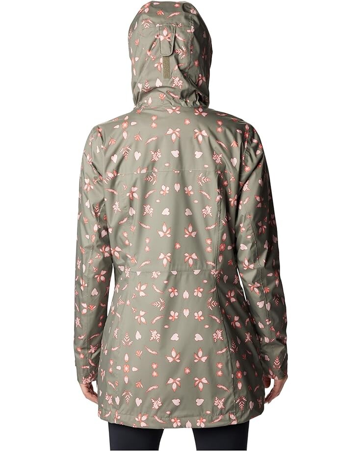 

Куртка Columbia Splash A Little II Rain Jacket, цвет Stone Green Cyanofrond Print