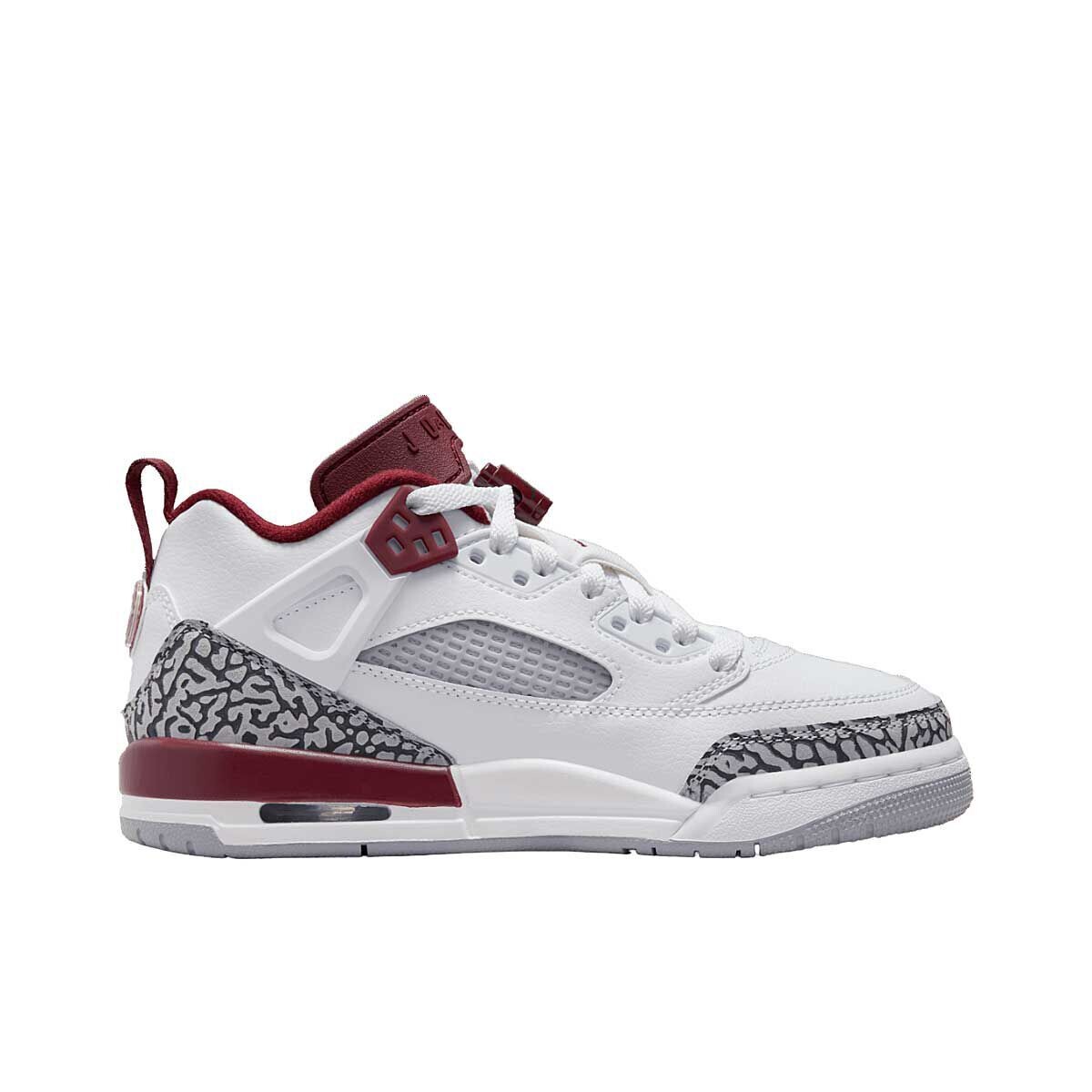 

Кроссовки Jordan Spizike Low GS, цвет Weiß/Rot/Wolfgrau/Grau