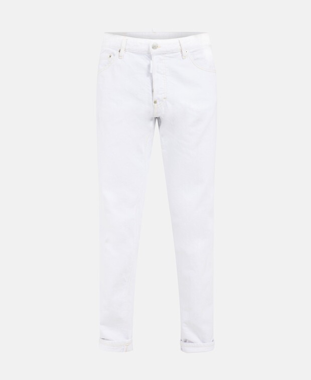 

Джинсы - стандартный крой Dsquared2, цвет Wool White