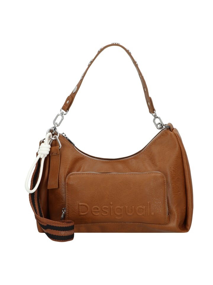 

Сумка через плечо Desigual 31 cm, коричневый