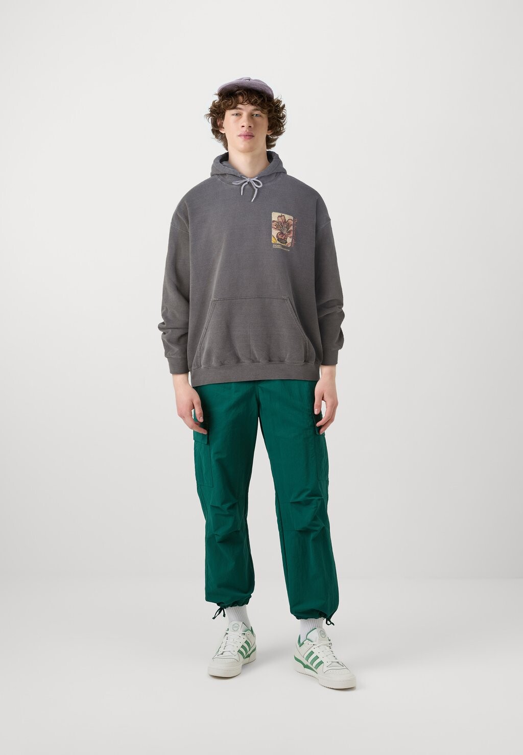 

Толстовка с капюшоном MIZUMI HOOD UNISEX BDG Urban Outfitters, серый