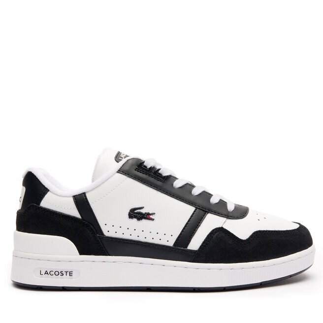 Кроссовки Lacoste T-Clip Logo 747SMA0073 Wht/Blk 147, белый