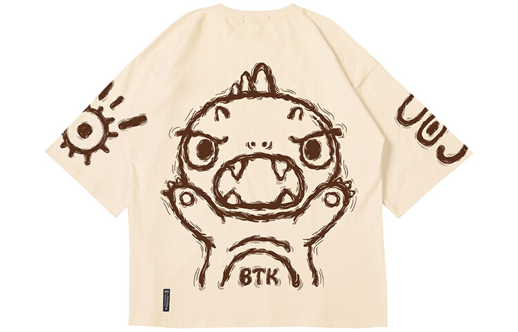 

Btk Футболка БТК унисекс, Черный печатный люминофор