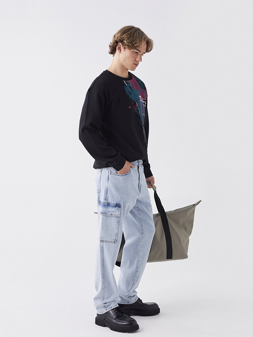 

Мужские джинсовые брюки карго прямого кроя 700 LCW Jeans