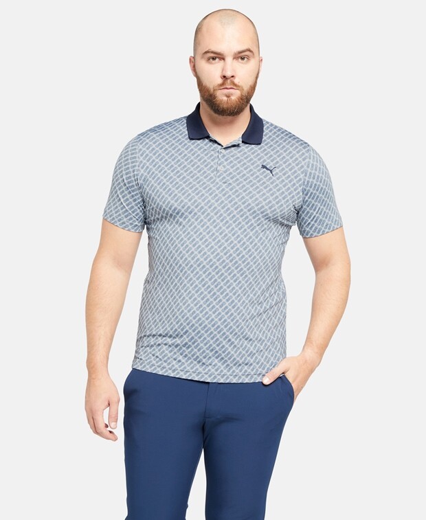 

Функциональная рубашка-поло Puma Golf, темно-синий