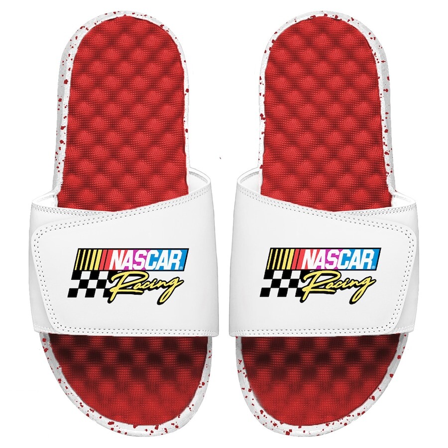 

Шлепанцы ISlide Nascar Merchandise, белый