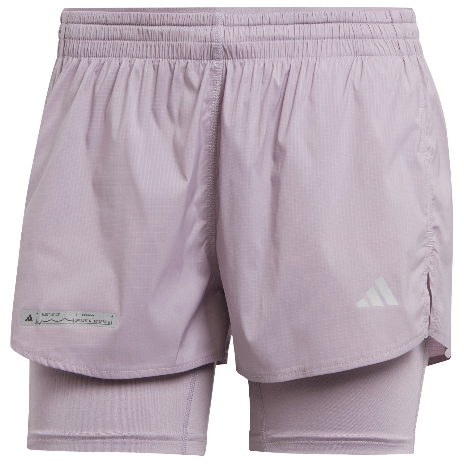

Шорты для бега Adidas Women's Ultimate 2In1 Shorts, цвет Preloved Fig