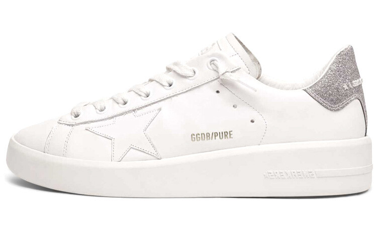 

Golden Goose Pure Star Glitter White Silver Women's