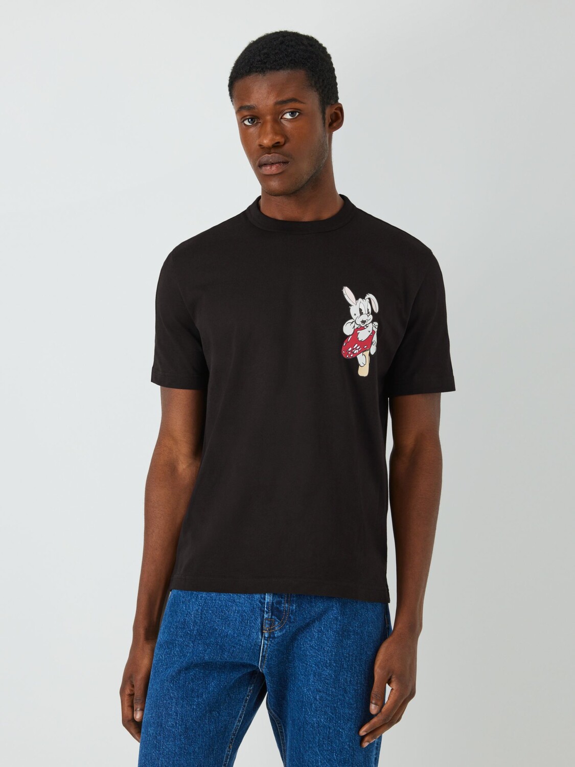 

Футболка Paul Smith Rabbit Logo из органического хлопка, черная, Черный