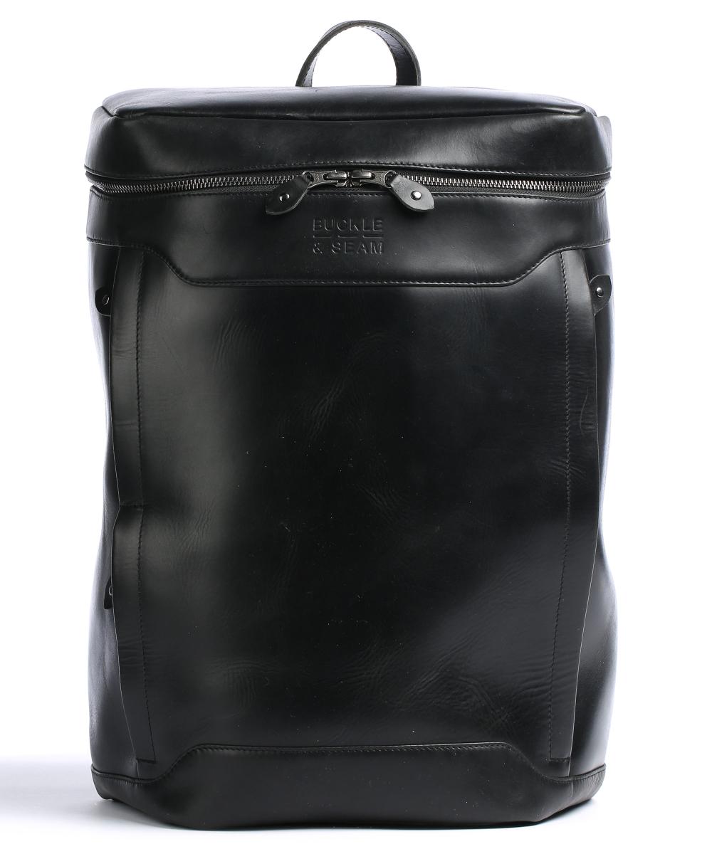 Рюкзак Siwa 15 дюймов из воловьей кожи Buckle & Seam, черный