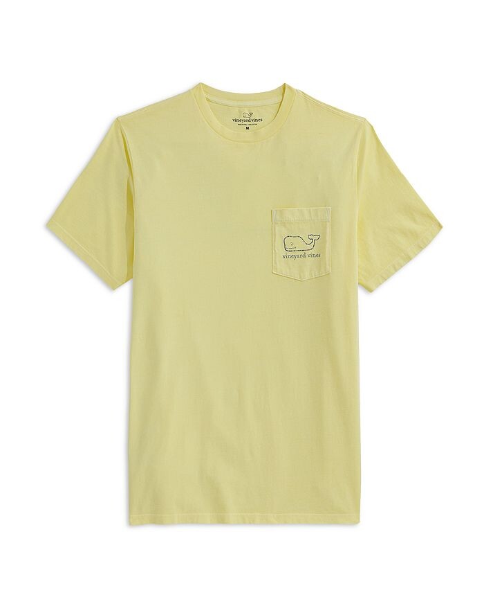 

Окрашенная в одежде футболка с короткими рукавами и контуром кита Vineyard Vines