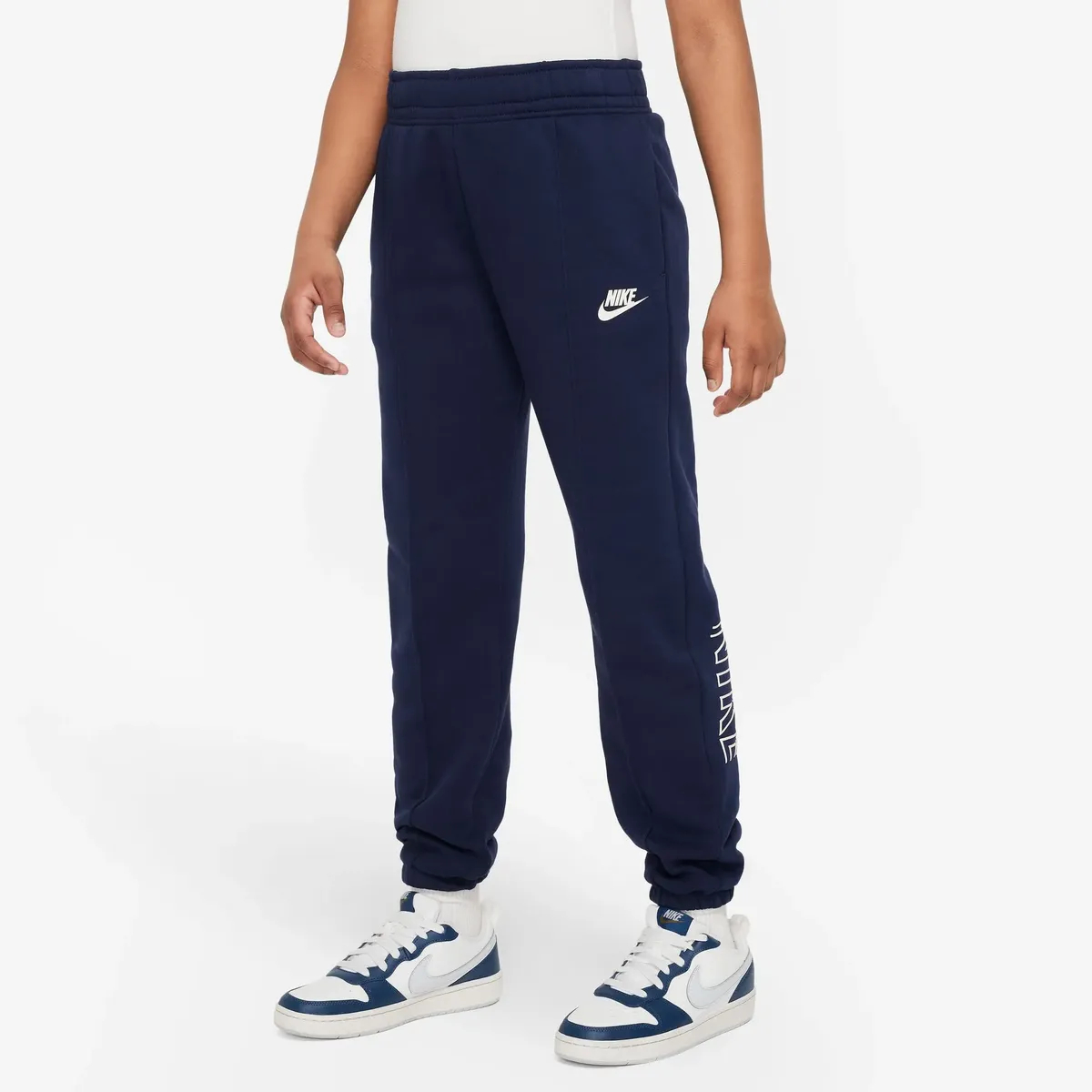 

Брюки для бега Nike Sportswear "NSW FLC CF PANT SW - для детей", цвет Obsidian