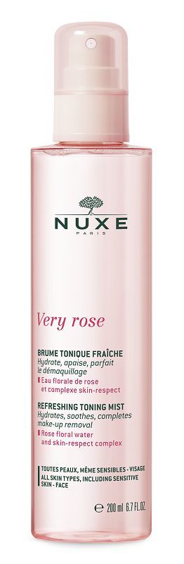 Nuxe Very Rose лицо туман, 200 ml розы красные 15мл отдушка