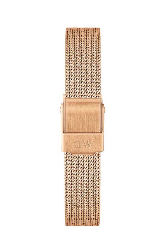 Ремешок для часов Quadro Petite Pressed Melrose Rose Daniel Wellington, золотой браслет из полированной стали daniel wellington elan bracelet rg l