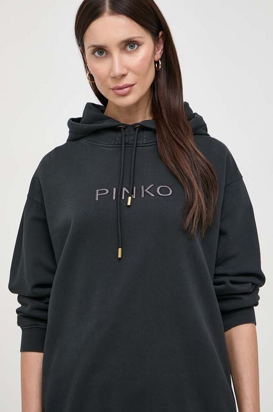 

Хлопковая толстовка Pinko, черный