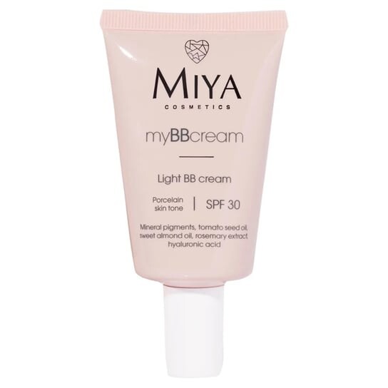 

Легкий BB-крем SPF30 для фарфоровой кожи, 40 мл Miya Cosmetics, MyBBcream, Белый