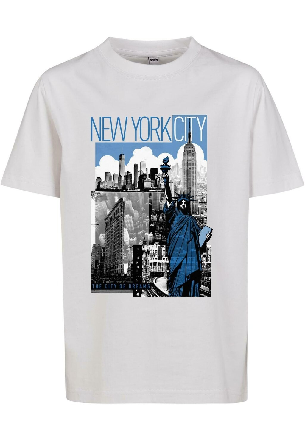 

Футболка с принтом New York City Mister Tee, белый