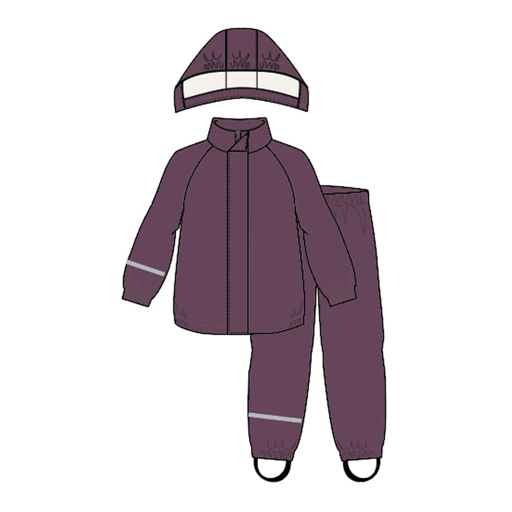 

Пальто Name It Dry Set Raincoat, фиолетовый