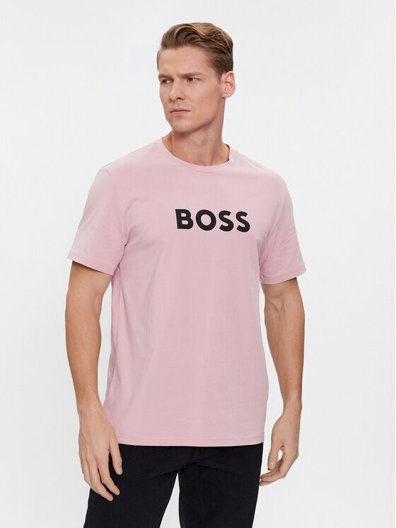 

Футболка стандартного кроя Boss, розовый