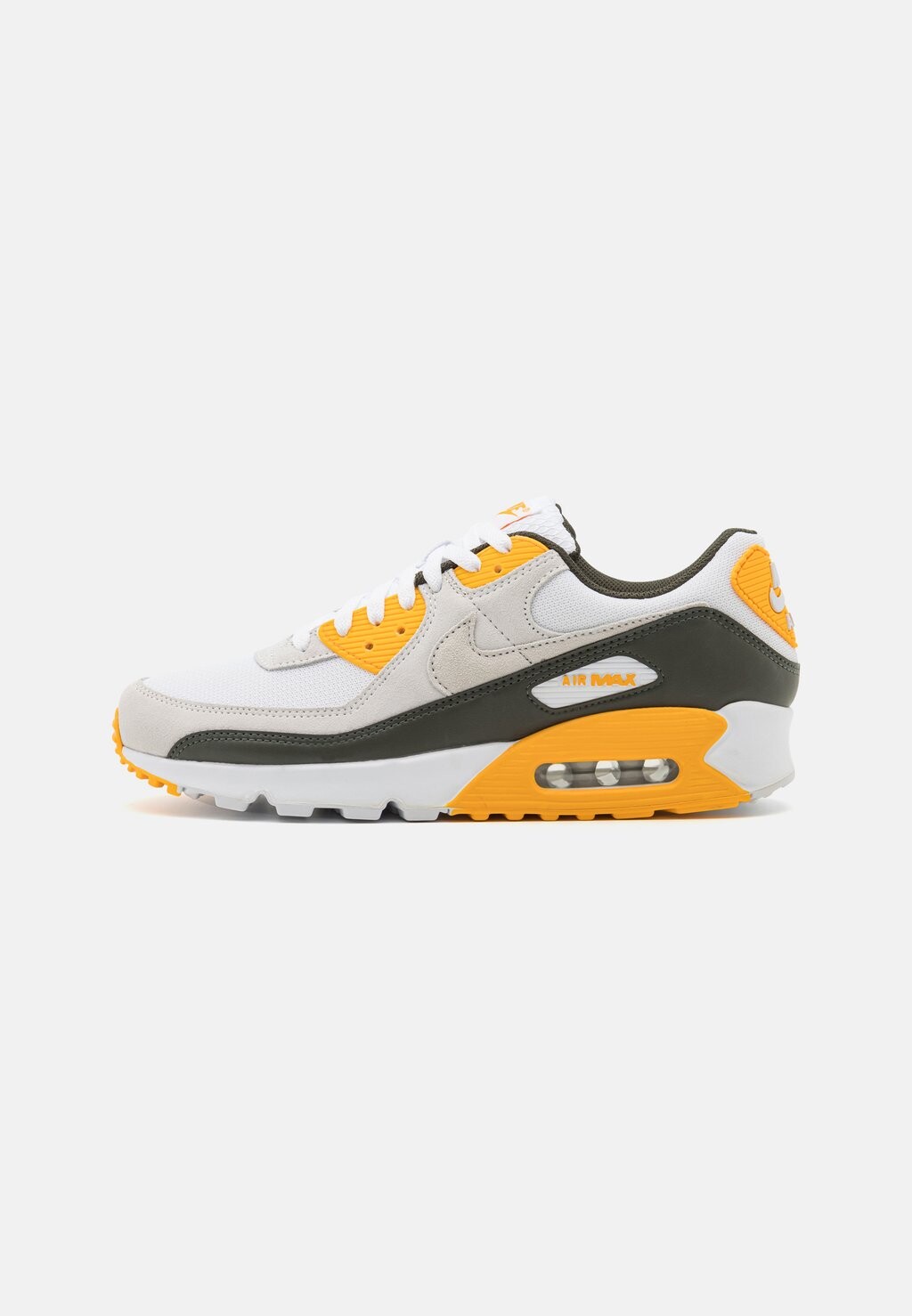 

Низкие кроссовки AIR MAX 90 Nike, белый/университетское золото