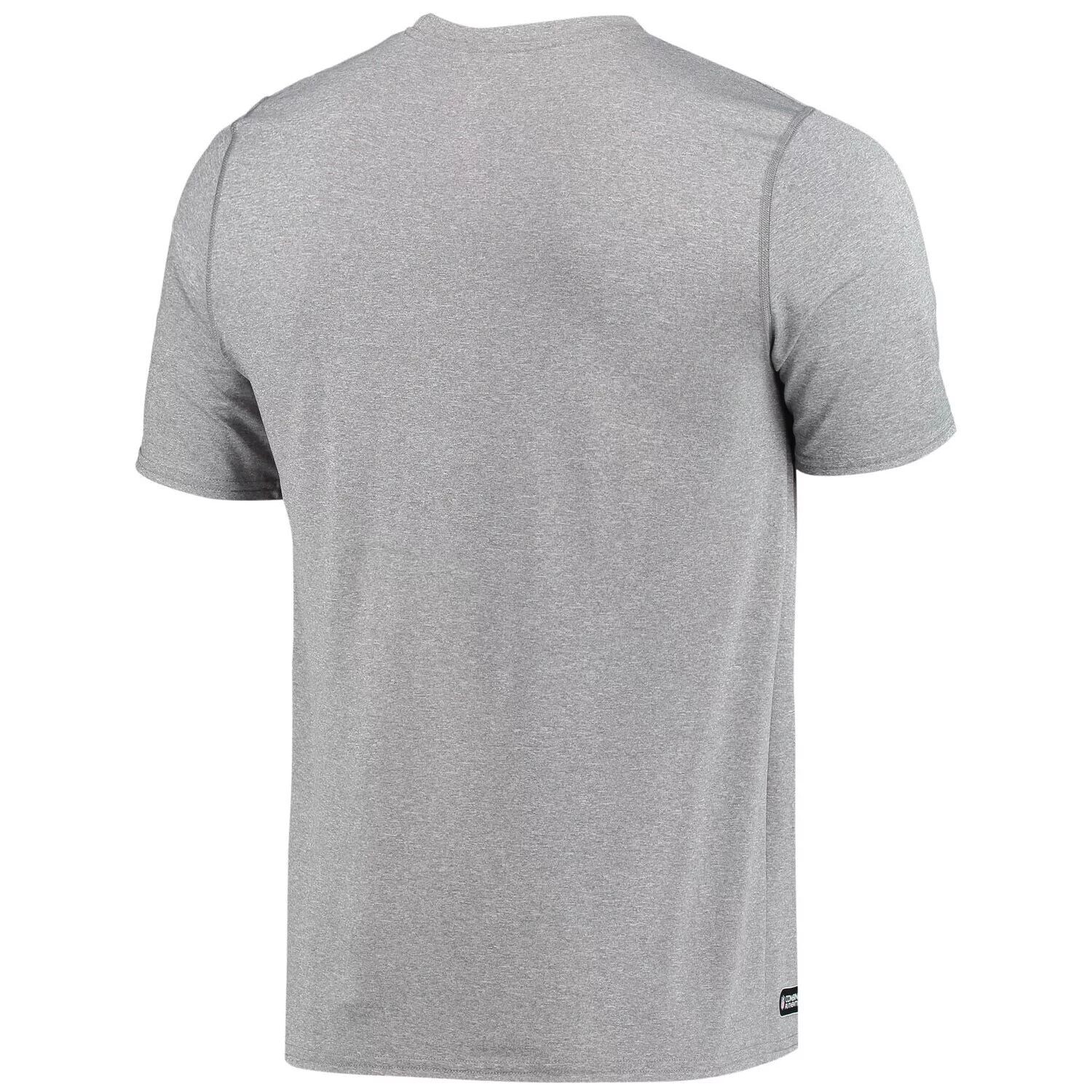 

Мужская футболка New Era Heathered Grey Indianapolis Colts с аутентичной игрой