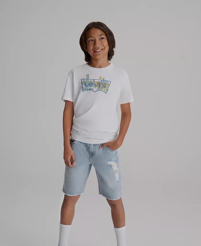 

Узкие шорты Big Boys Destructed Levi'S, синий