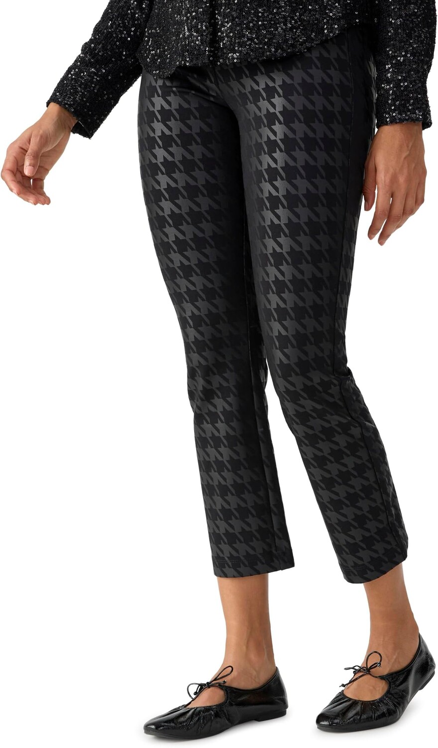 

Брюки Carnaby Kick Crop Sanctuary, цвет Exploded Houndstooth