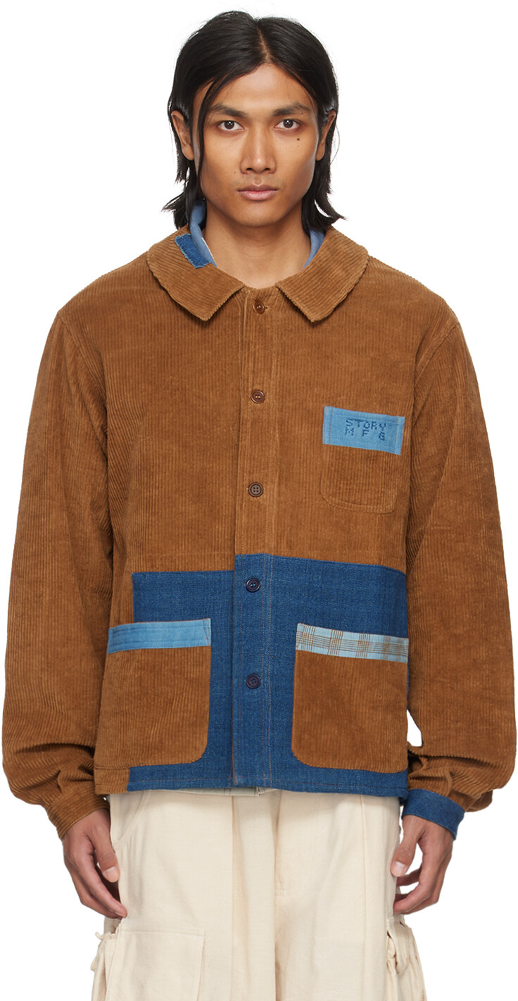 

Коричневый французский пиджак Story Mfg., цвет Brown scarecrow