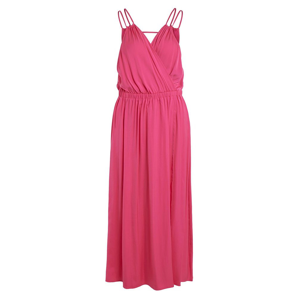 платье мини vila sleeveless розовый Платье миди Vila Abla Strap Sleeveless, розовый