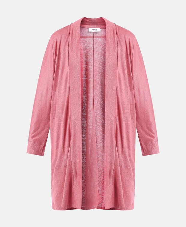 

Льняной кардиган Notshy Cashmere, античный розовый