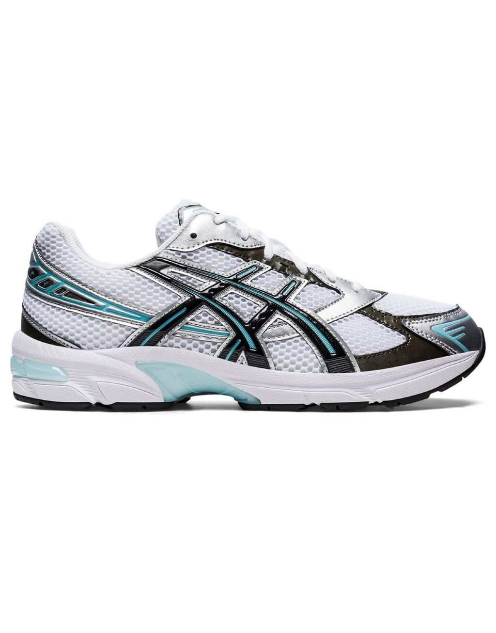 

Бело-черные кроссовки Asics Gel-1130