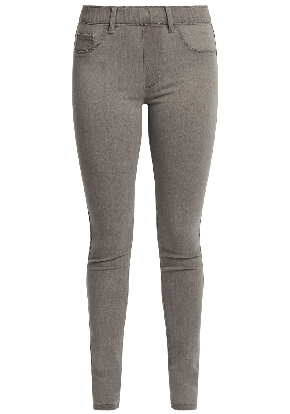 цена Узкие джинсы Oxmo Gesine, серый/светло-серый/пестрый серый