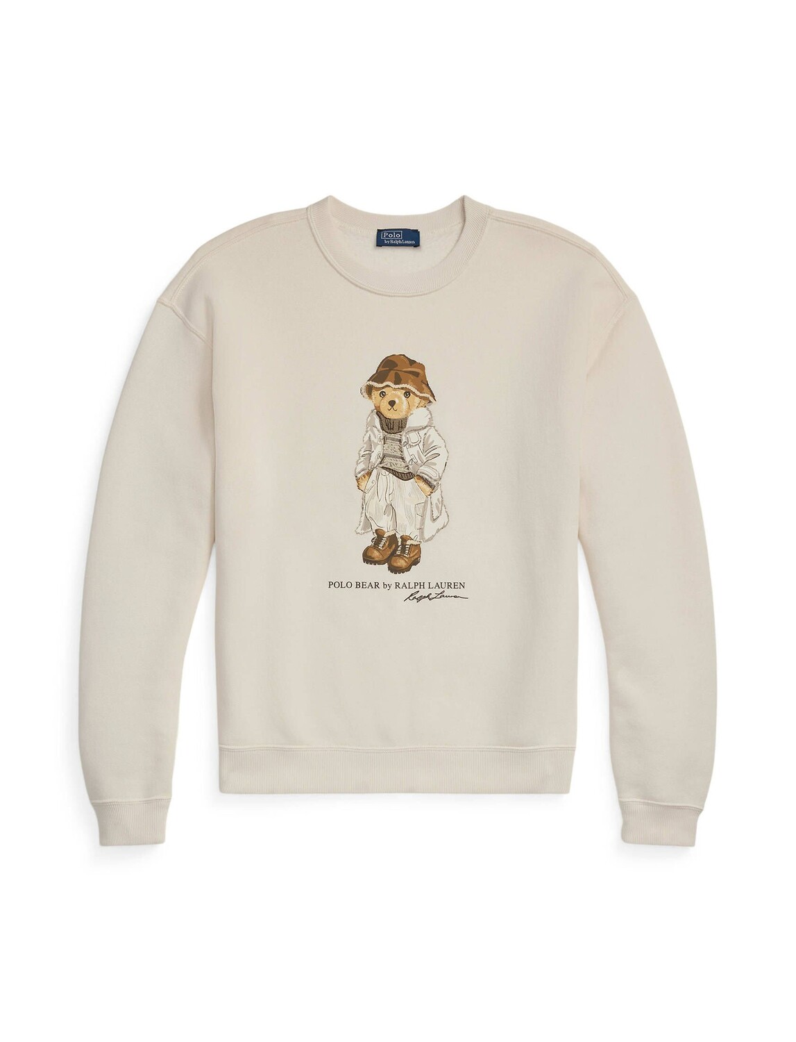 

Толстовка поло с медведем Polo Ralph Lauren, белый