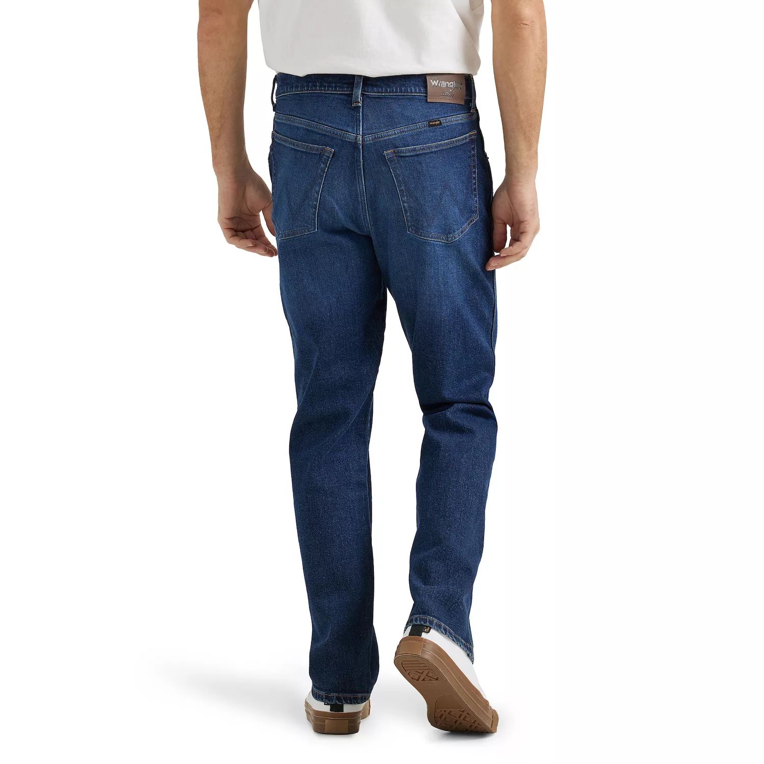 цена Мужские эластичные джинсы свободного кроя Wrangler