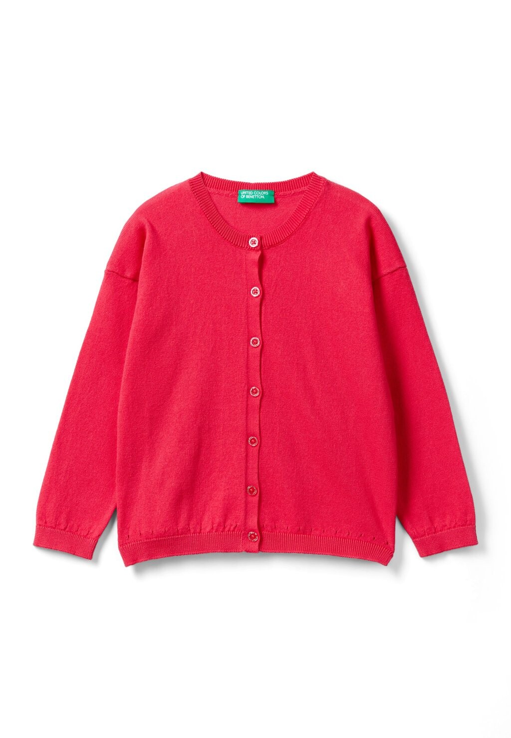 

Кардиган With Glittery United Colors of Benetton, красный