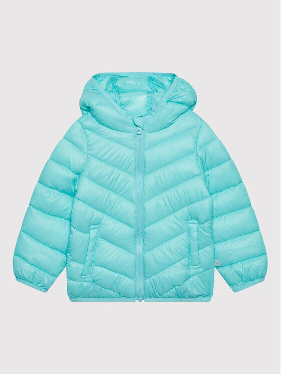 

Пуховик стандартного кроя United Colors Of Benetton, синий