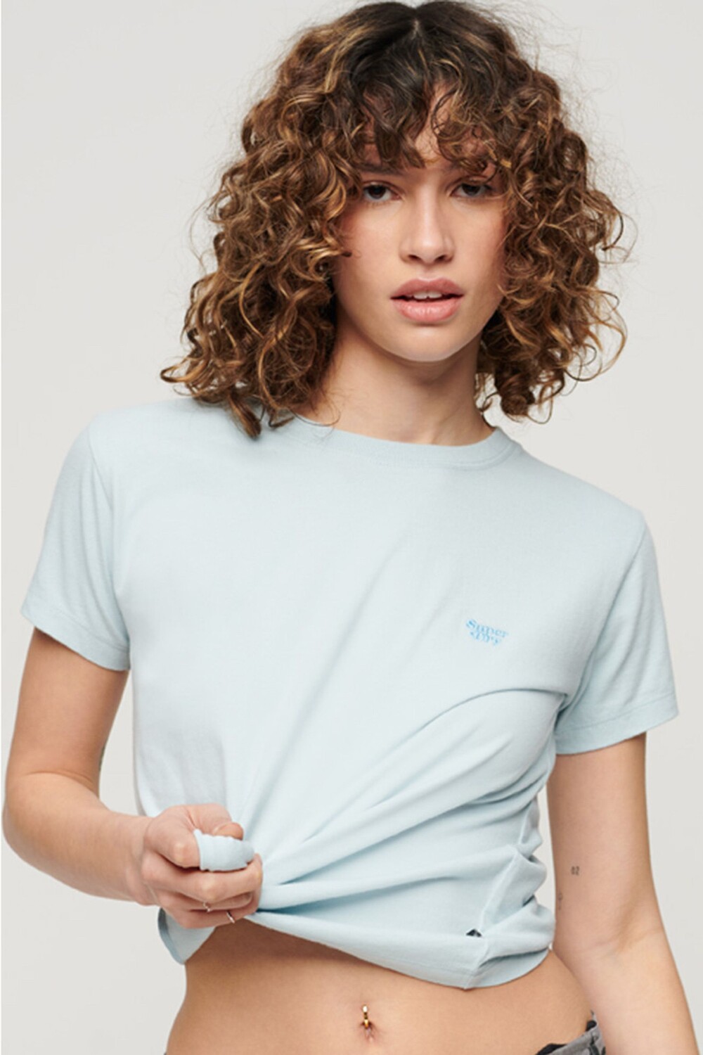 

Футболка с логотипом Essential 90s Superdry, синий
