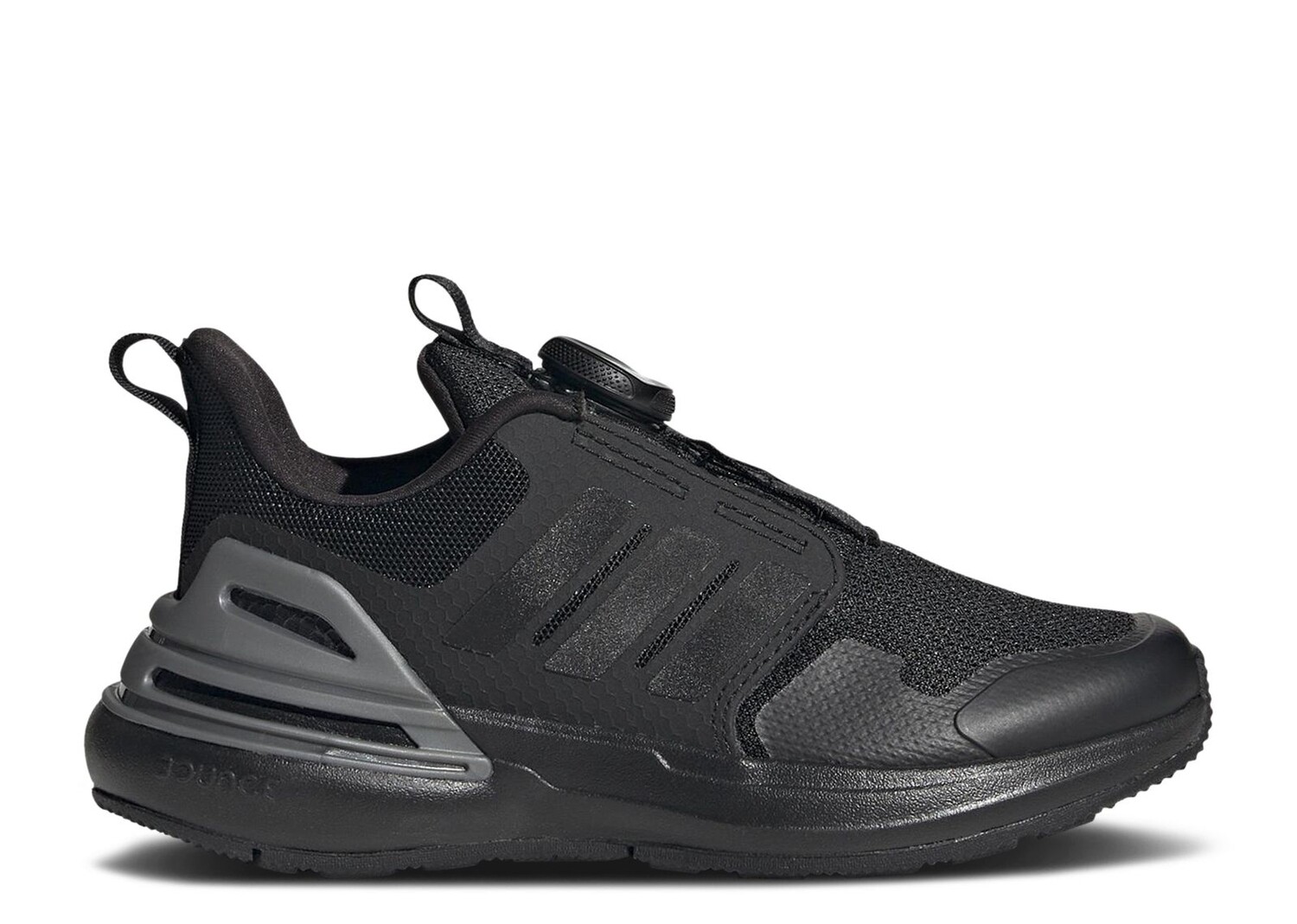 

Кроссовки adidas Rapidasport Boa J 'Black Grey', черный