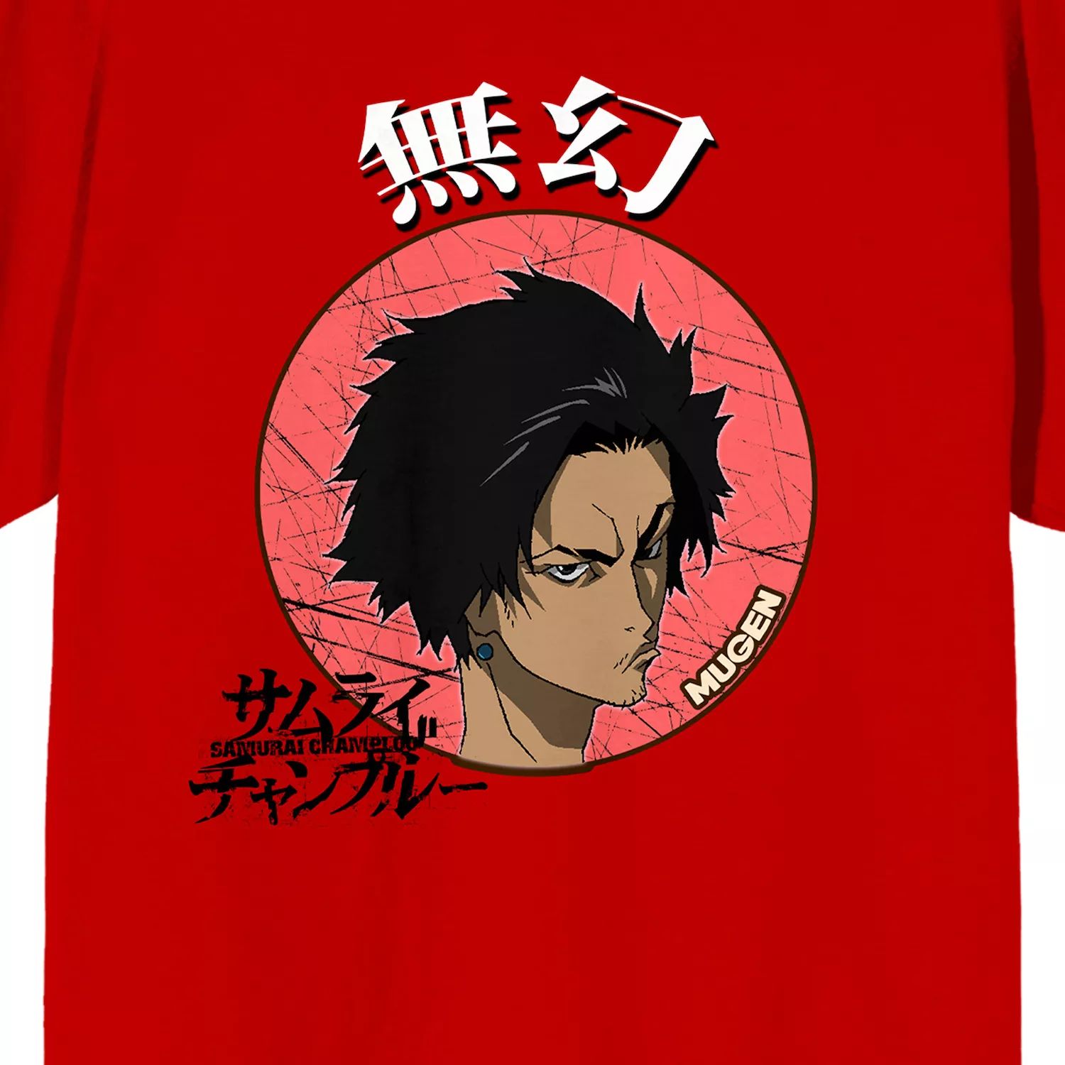 Мужская футболка Samurai Champloo Mugen Head Licensed Character мужская толстовка samurai champloo mugen licensed character