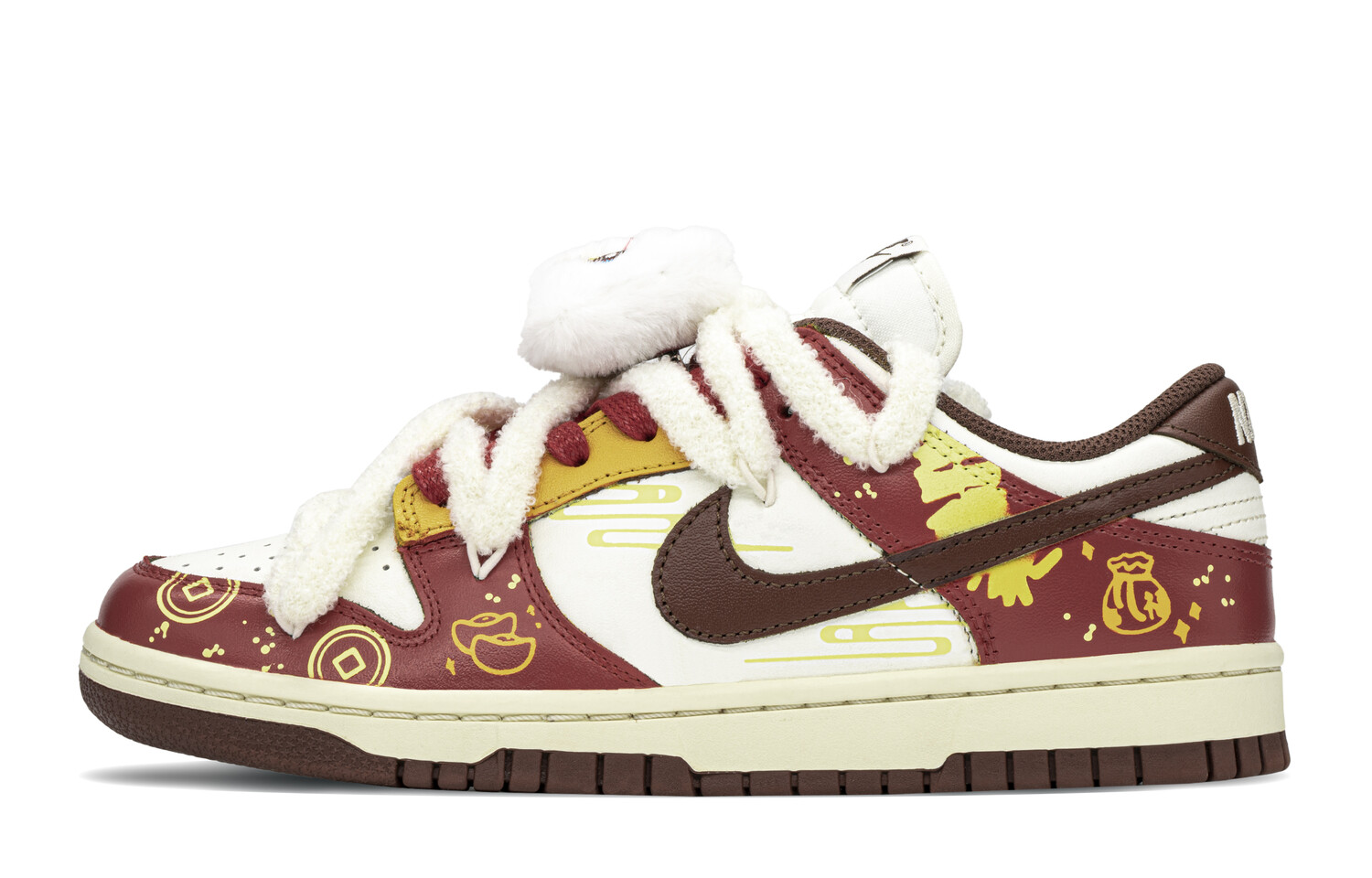 

Женские кроссовки для скейтбординга Nike Dunk, Reddish Brown