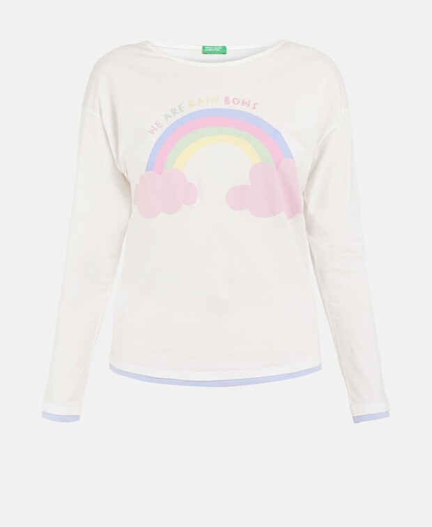 

Пижамный топ Undercolors of Benetton, белый