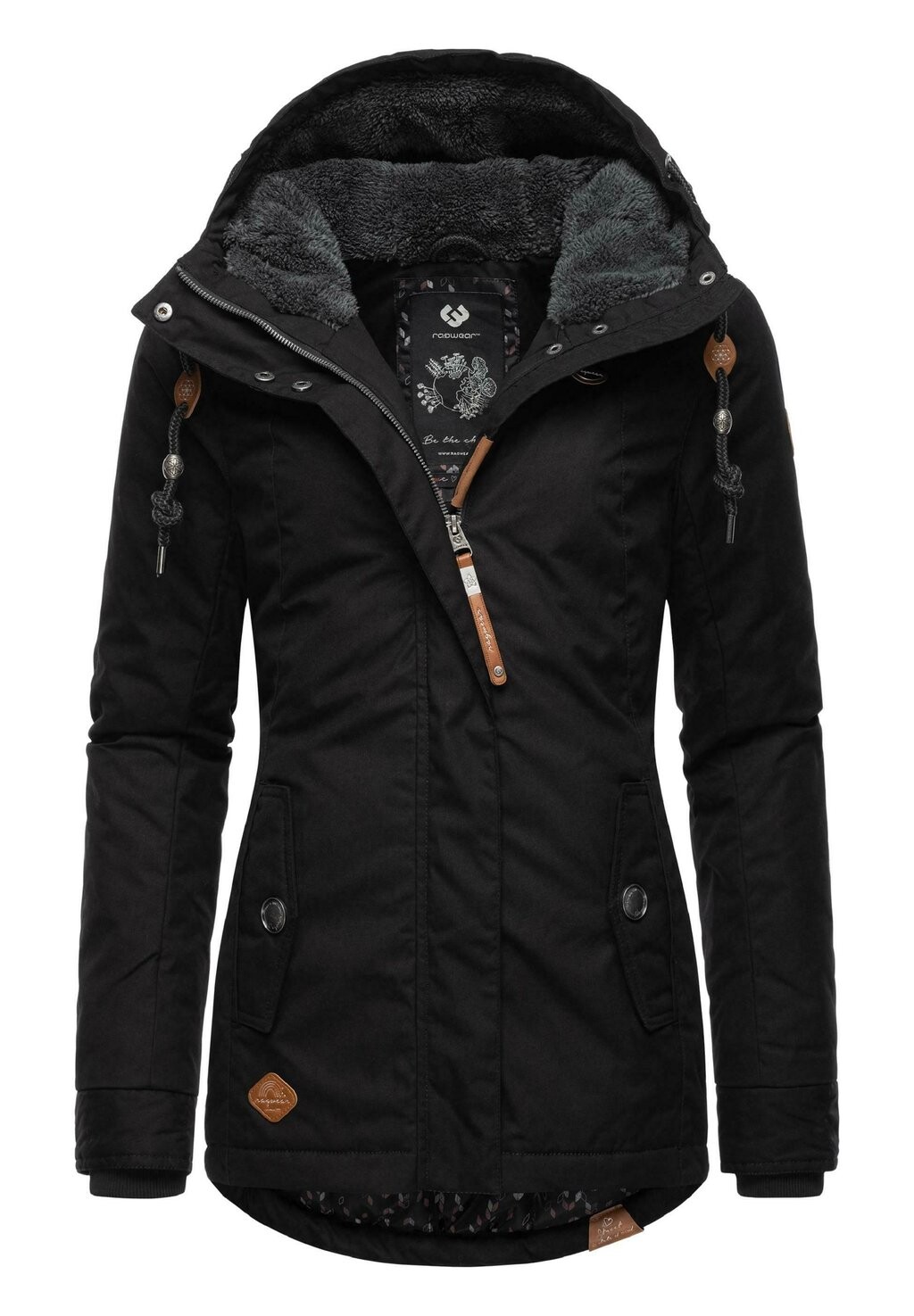 

Зимнее пальто Ragwear, черный